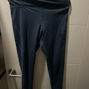 Girlfriend Collective Navy Leggings